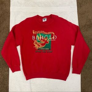 Vintage 1996 Jesus The Lord Crewneck Sweatshirt Lee Size L